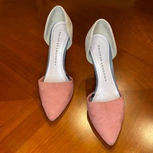 Chinese Laundry Suede pumps size 7.